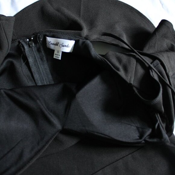 Emerald Sundae Women's Small Black Fit and Flare Dress - Picture 3 of 9